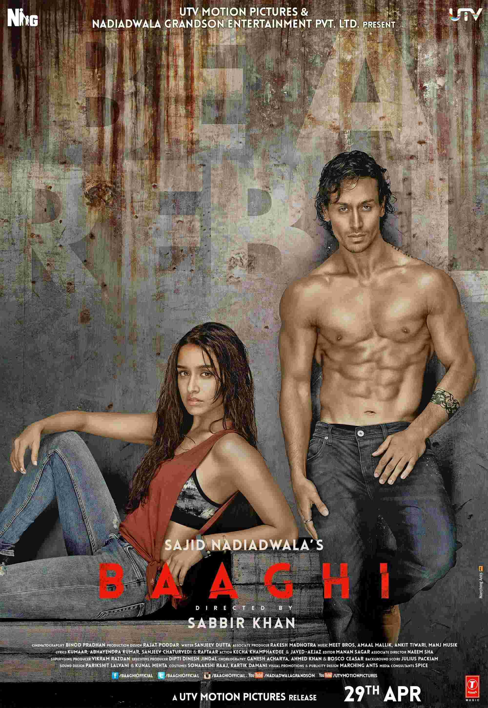 Baaghi (2016) Shraddha Kapoor